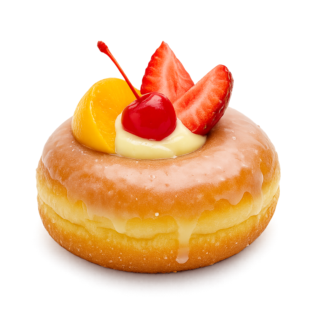 Dona de Frutas Glaseada